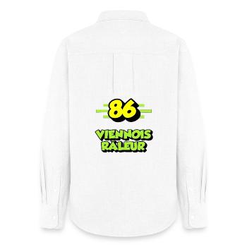 Complaining Viennese - Women's Oxford Shirt - white - Back - AI Model Female 172 light (172cm)