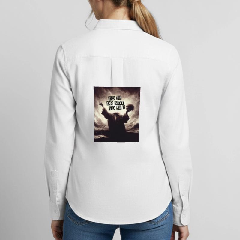 Sein oder nicht sein? Frauen Oxford Hemd