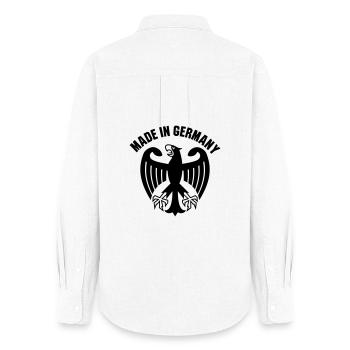 Made in Germany - Women's Oxford Shirt - white - Back - AI Model Female 172 light (172cm)