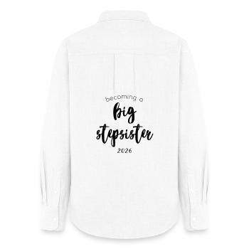 Future stepsister - Women's Oxford Shirt - white - Back - AI Model Female 172 light (172cm)