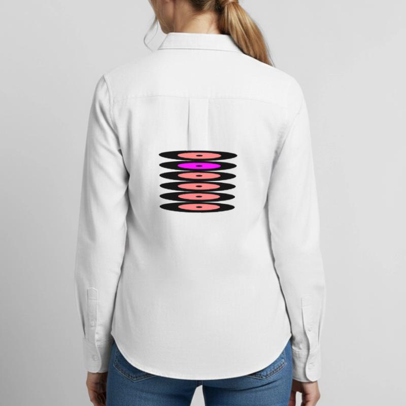 Records Women's Oxford Shirt