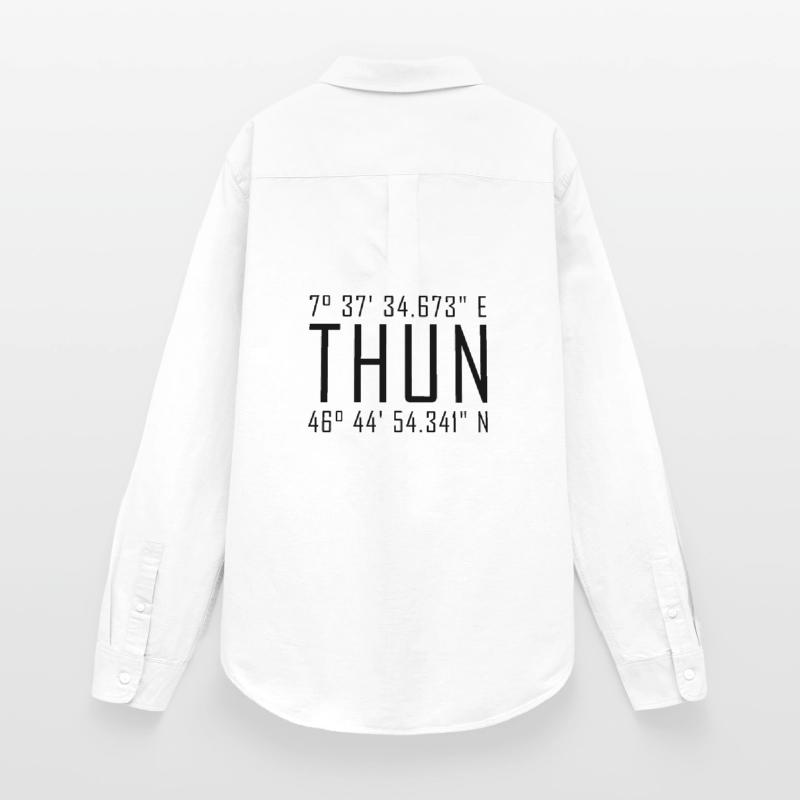 Thun Coordinates – Typography with Local Reference Besch Women's Oxford Shirt