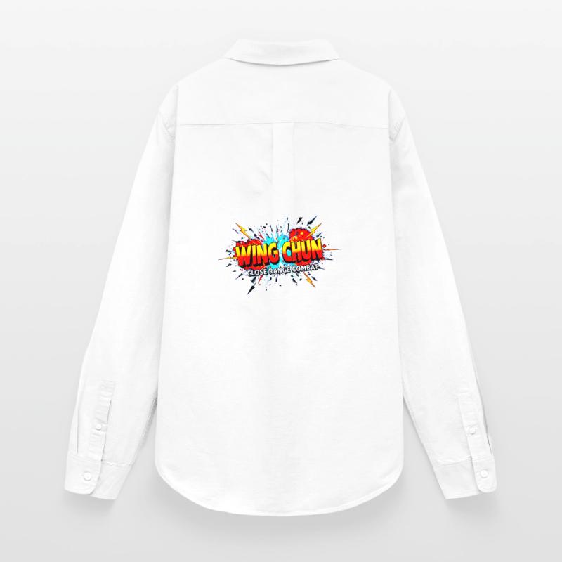 Wing Chun shirt explosion Women's Oxford Shirt