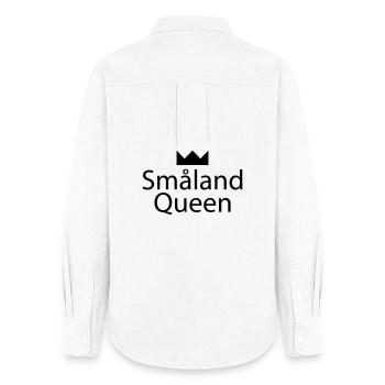 Smaland Queen - Chemise Oxford Femme - blanc - Dos - AI Model Female 172 light (172cm)