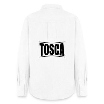 t-shirt Tosca t-shirt feminine name - Women's Oxford Shirt - white - Back - AI Model Female 172 light (172cm)