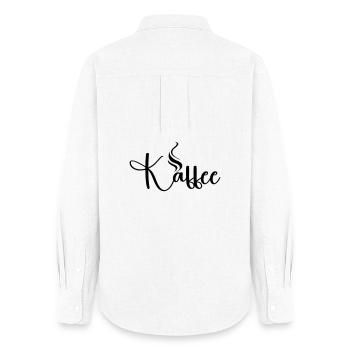 Kaffe_Motiv - Chemise Oxford Femme - blanc - Dos - AI Model Female 172 light (172cm)