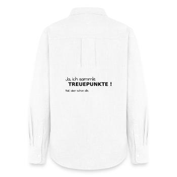 Loyauté - Chemise Oxford Femme - blanc - Dos - AI Model Female 172 light (172cm)