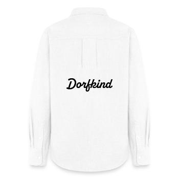Déclaration de Dorfkind - Chemise Oxford Femme - blanc - Dos - AI Model Female 172 light (172cm)