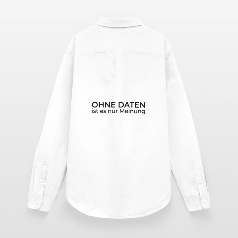 Without data, only opinion – Data & Engineering Women's Oxford Shirt