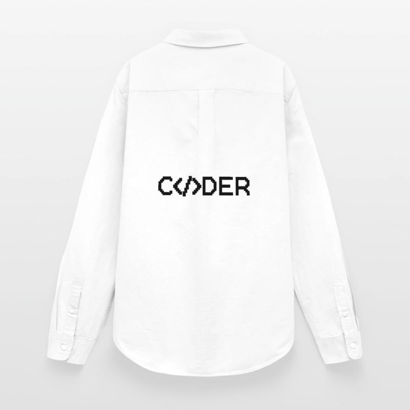Coder Frauen Oxford Hemd