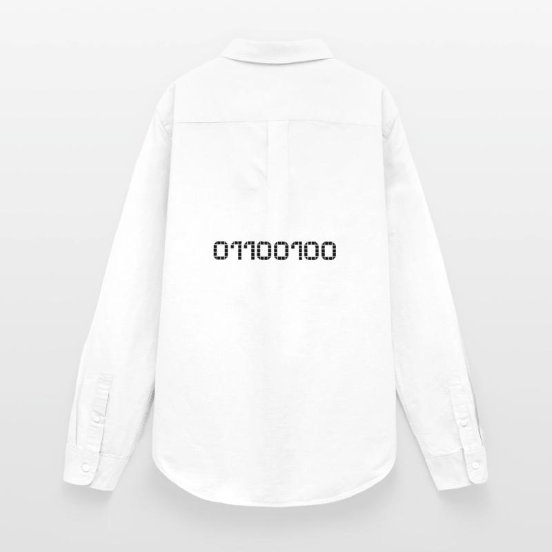 Binary notation - 100 Women's Oxford Shirt