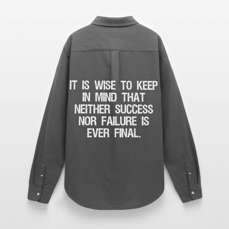 it is wise to keep in mind that neither success Women's Oxford Shirt