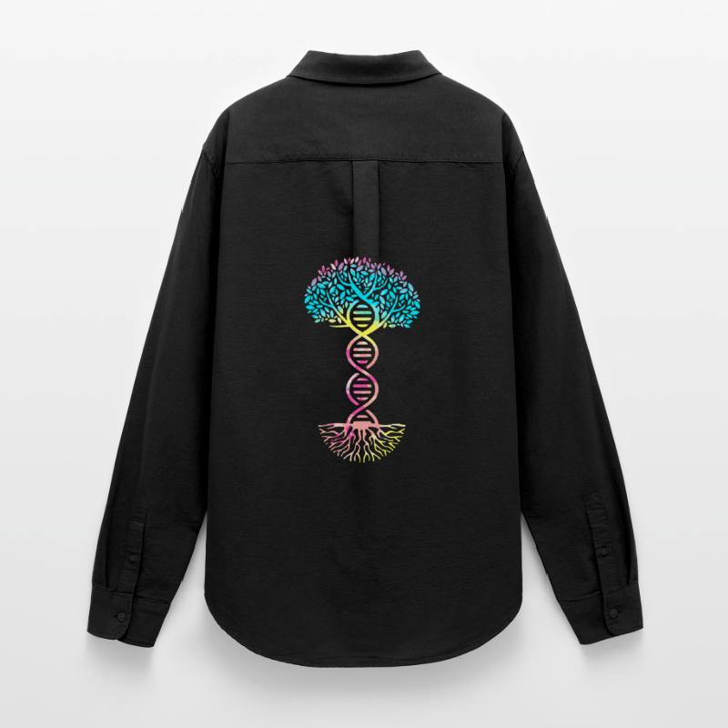 Structural formula molecule Women's Oxford Shirt