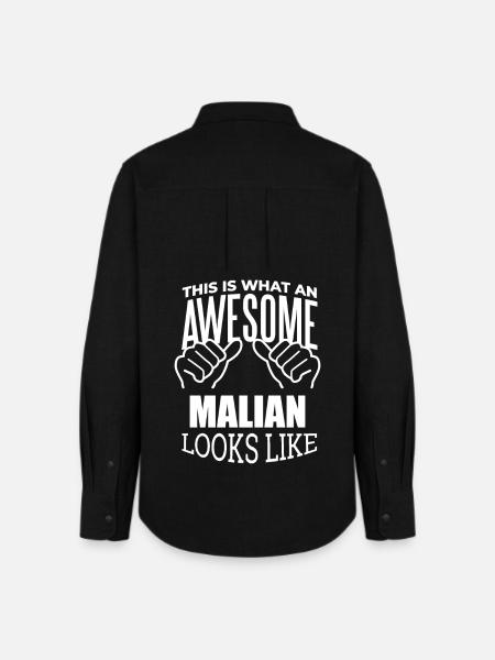 Mali Mali Mali - Frauen Oxford Hemd - Schwarz