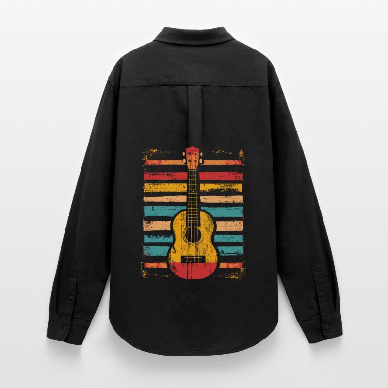 Ukulele Graphics Women's Oxford Shirt