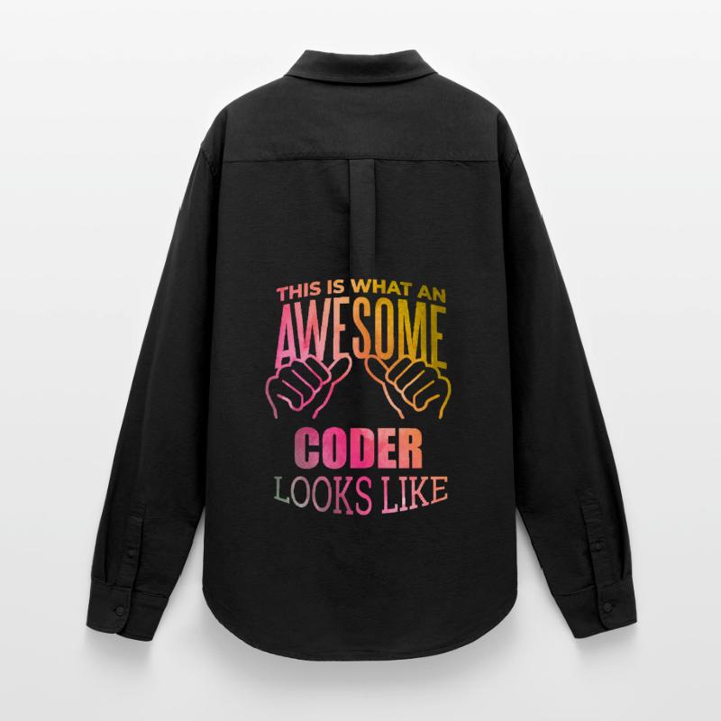 Coding Women's Oxford Shirt