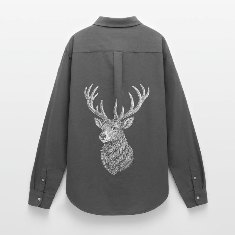 Deer Women's Oxford Shirt