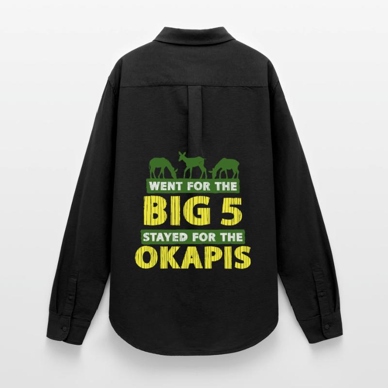 Okapi Animal Women's Oxford Shirt