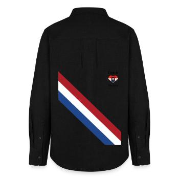 Great Dutch victory - Women's Oxford Shirt - black - Back - AI Model Female 172 light (172cm)