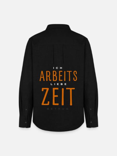 Arbeitszeitbetrug AFK im Real Life - Frauen Oxford Hemd - Schwarz