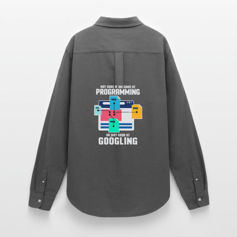 Programmer Programming IT Computer Gift Women's Oxford Shirt