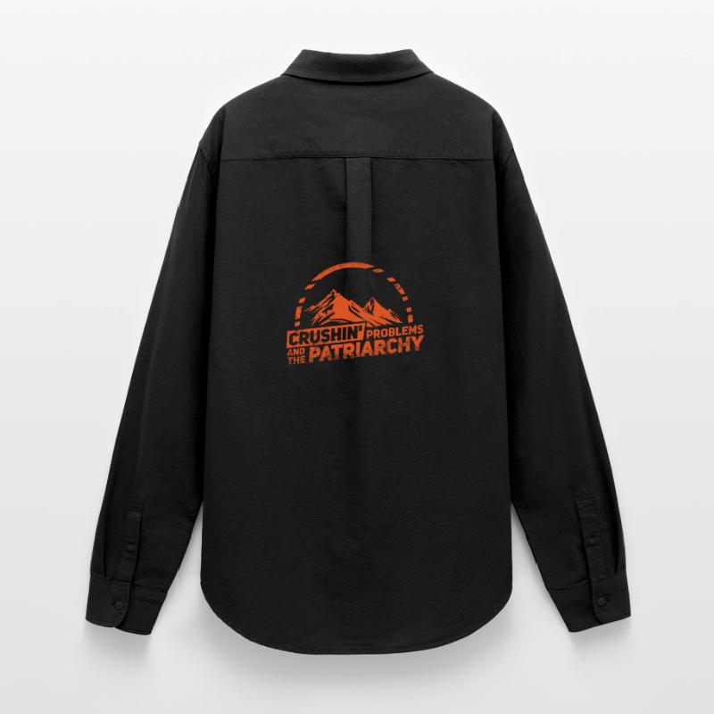 Geschenk Kletterer Boulderer klettern Frauen Oxford Hemd