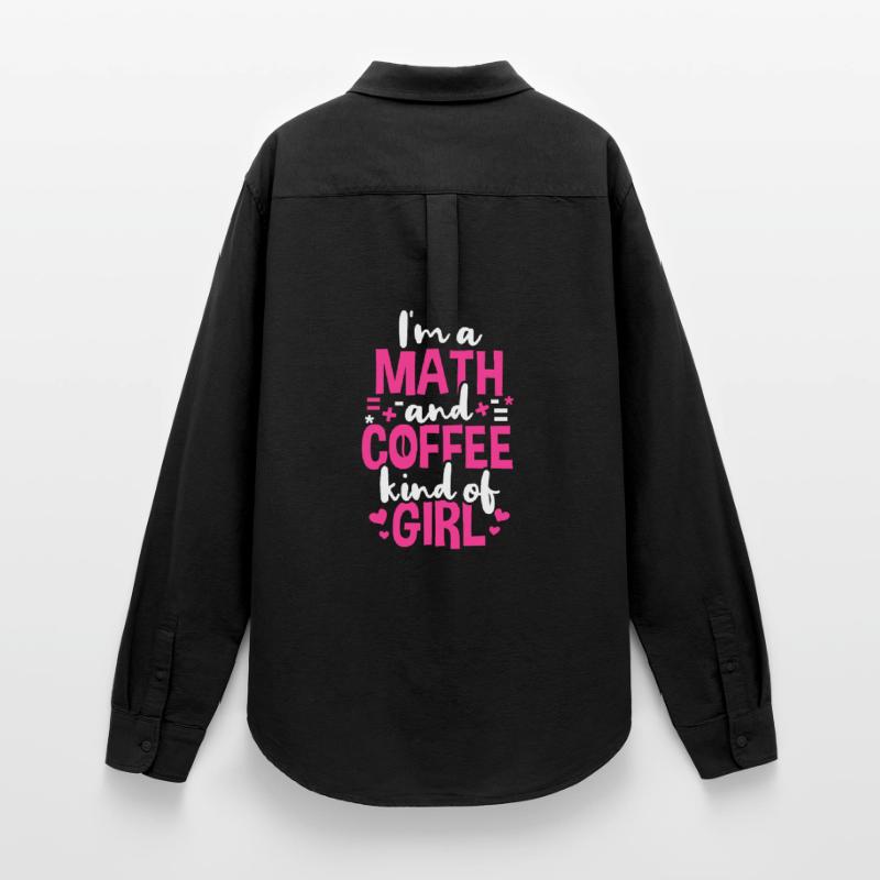 Math Teacher Student Math Women's Oxford Shirt