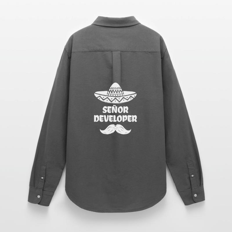 Developer Statement Code Computer Science Geek Scripting Women's Oxford Shirt