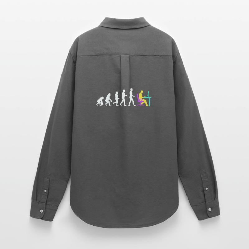 Développeur Evolution Computergeek Open Source Chemise Oxford Femme