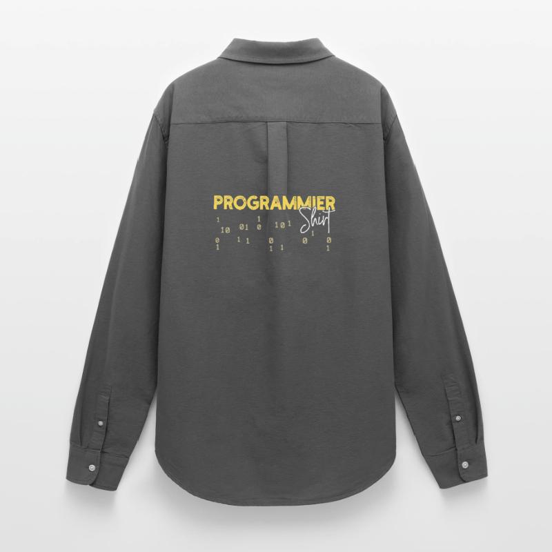Developer Statement Coden Skripting Webentwickler Frauen Oxford Hemd