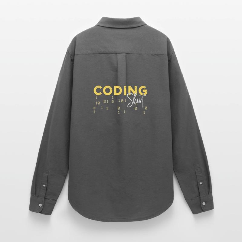 Coden Statement Developer Programmierer Skripting Frauen Oxford Hemd