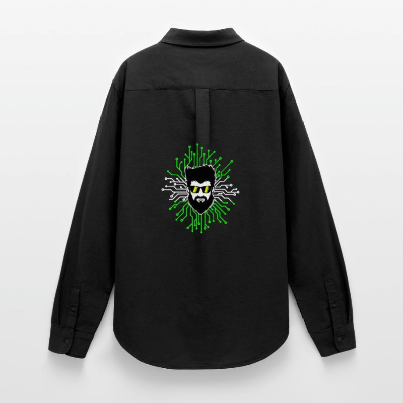 Computerfreak Developer Open Source Code Skripting Frauen Oxford Hemd