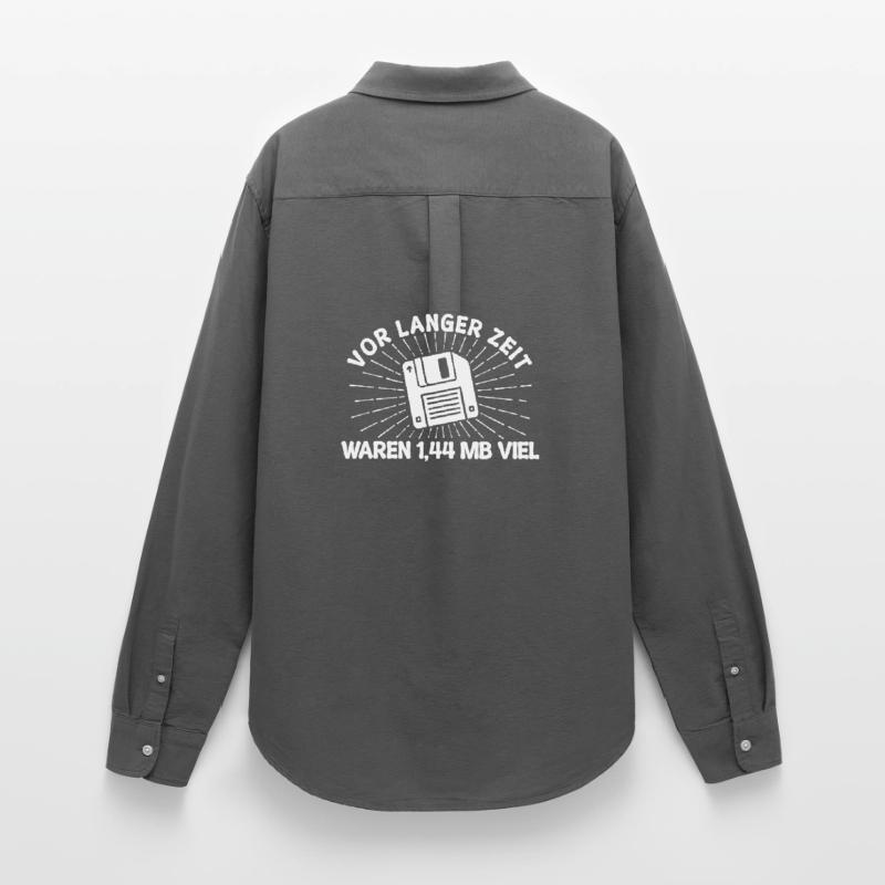 Script de débogage de déclaration de programmeur développeur Chemise Oxford Femme