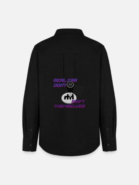 Real Car Shift Themes - Frauen Oxford Hemd - Schwarz