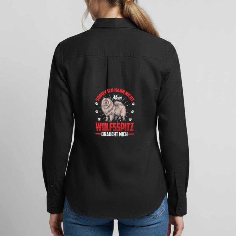 Wolfspitz needs me German Wolfspitz Women's Oxford Shirt