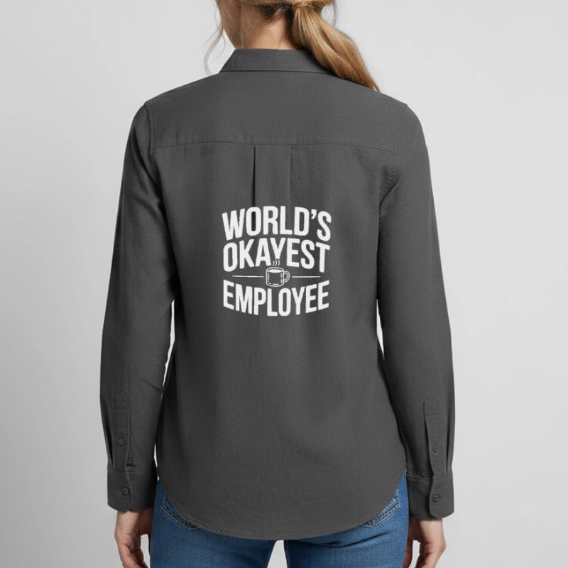 L’employé le plus correct du monde Chemise Oxford Femme