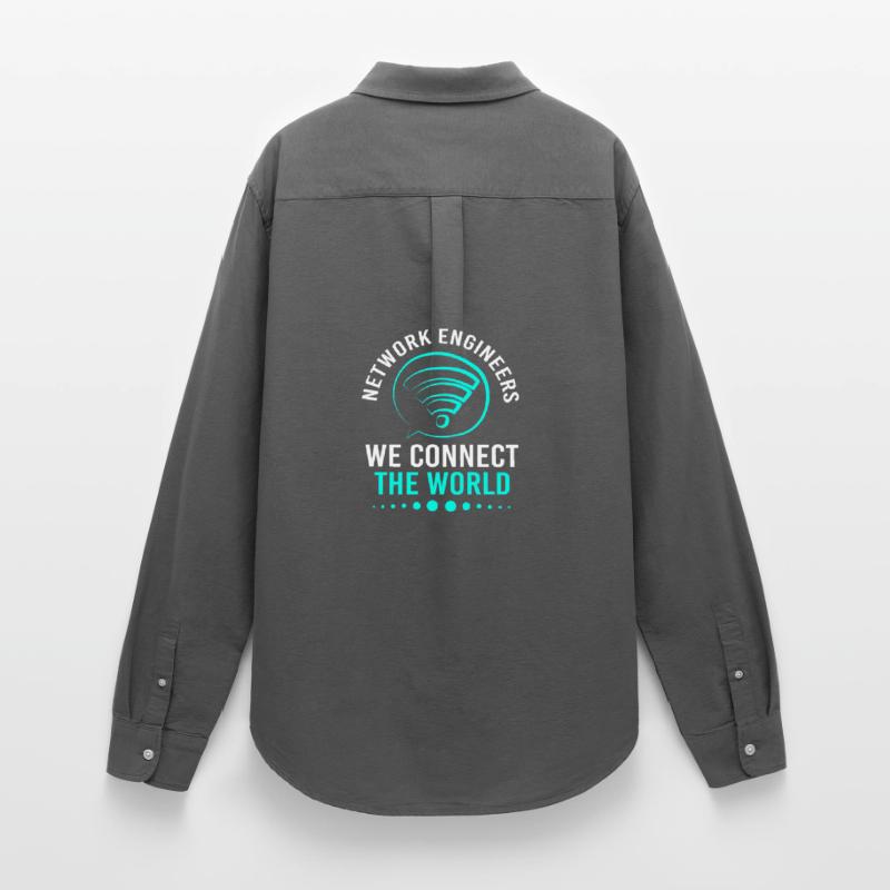 Network Engineer Programmer Computer Scientist Women's Oxford Shirt