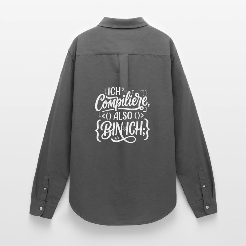Ich compiliere also bin ich Coder Frauen Oxford Hemd