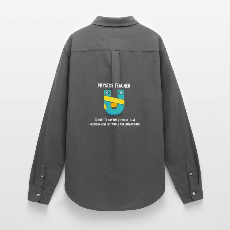 Physics Physicist Physics Student Physics Teacher Women's Oxford Shirt