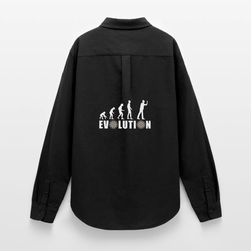 EVOLUTION DARTS Jeu Flèche Jeu de fléchettes Cadeau Chemise Oxford Femme