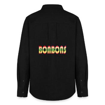 Sweets - Women's Oxford Shirt - black - Back - AI Model Female 172 light (172cm)