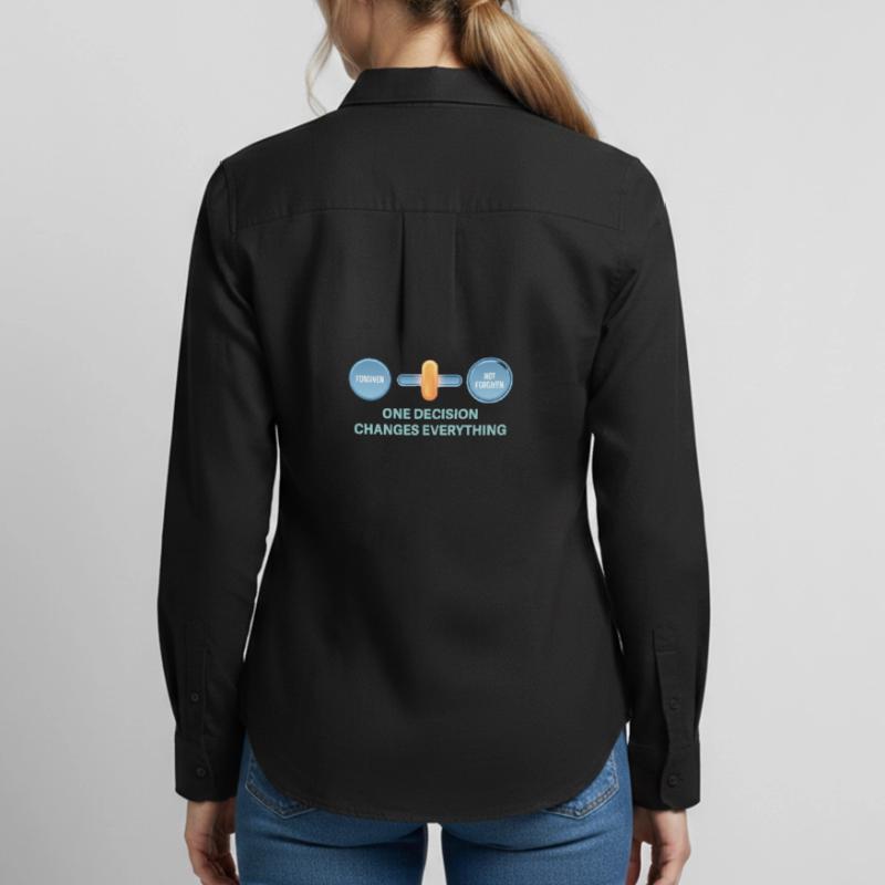 One decision changes everything Women's Oxford Shirt