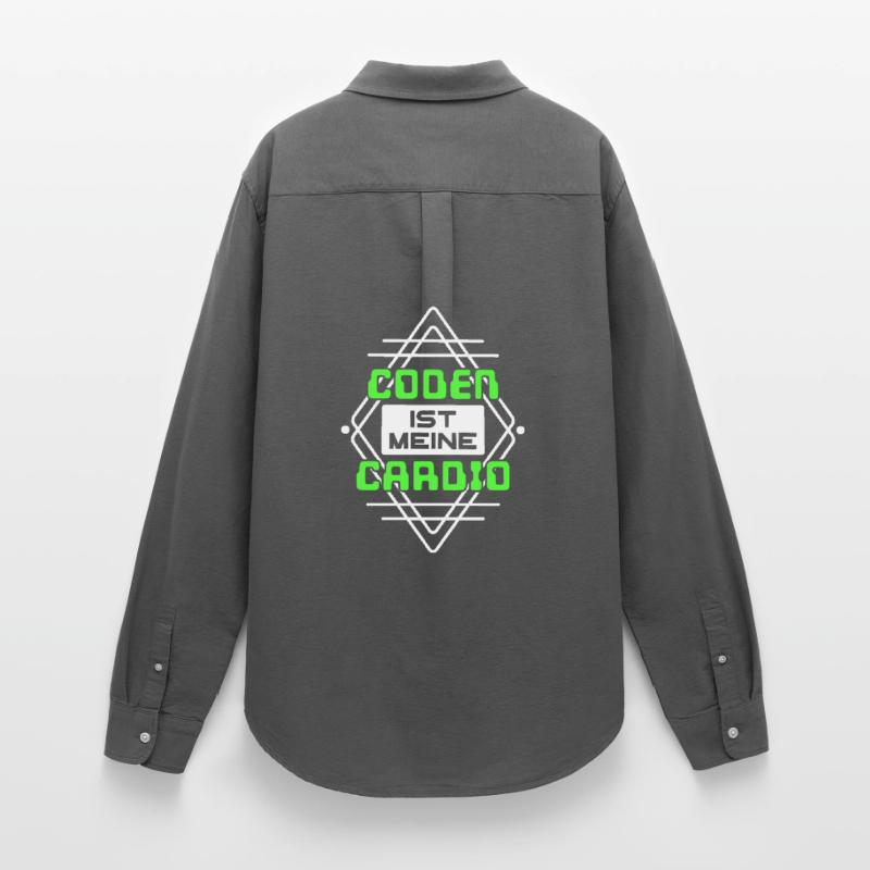 Coden Statement Developer Computerfreak Scripting Women's Oxford Shirt