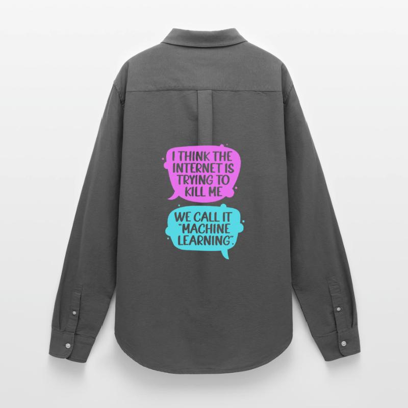 Programmeur GPT Coder Chemise Oxford Femme