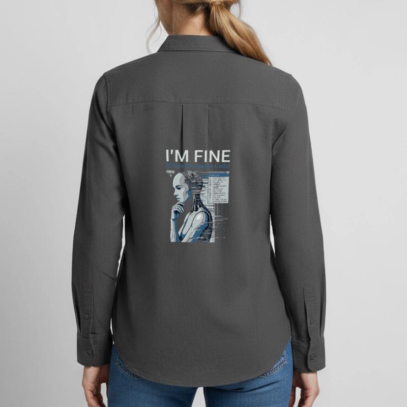 Consultez le code source Chemise Oxford Femme