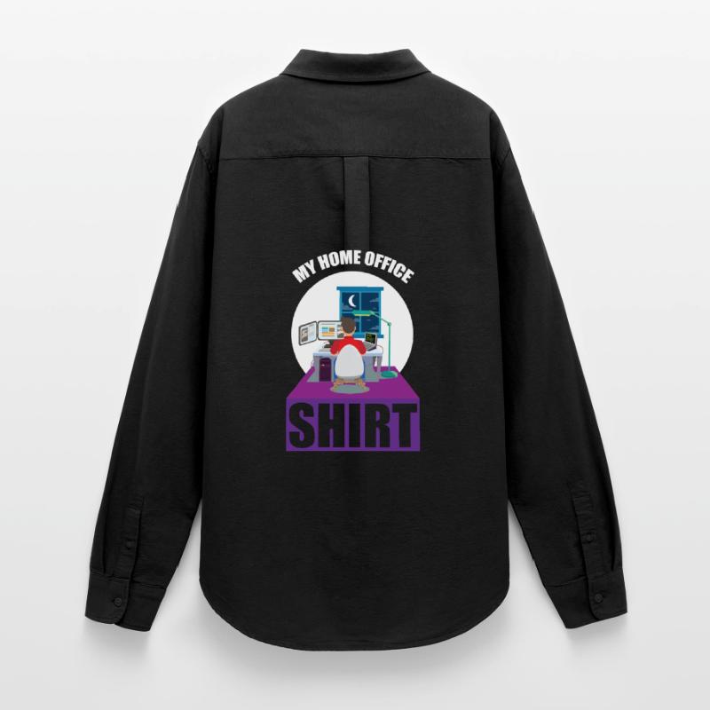 Night Shift Coder Programmer Desk Graphic Women's Oxford Shirt