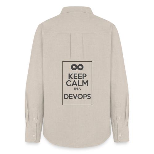 Keep Calm I'm a devops - Women's Oxford Shirt