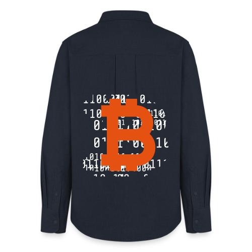 Bitcoin Matrix - Camicia Oxford da donna