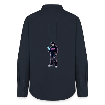 Sarkazzy Szkielet Hacker w streetwearowym swetrze