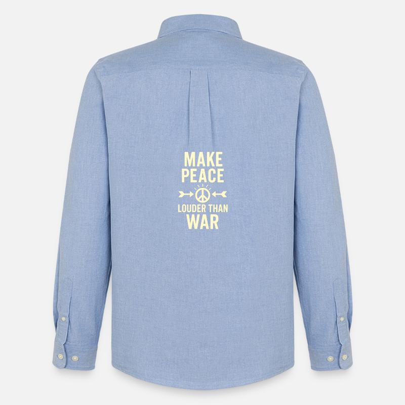 Freedom Statement - Männer Oxford Hemd von Stanley/Stella - Carolina Blue
